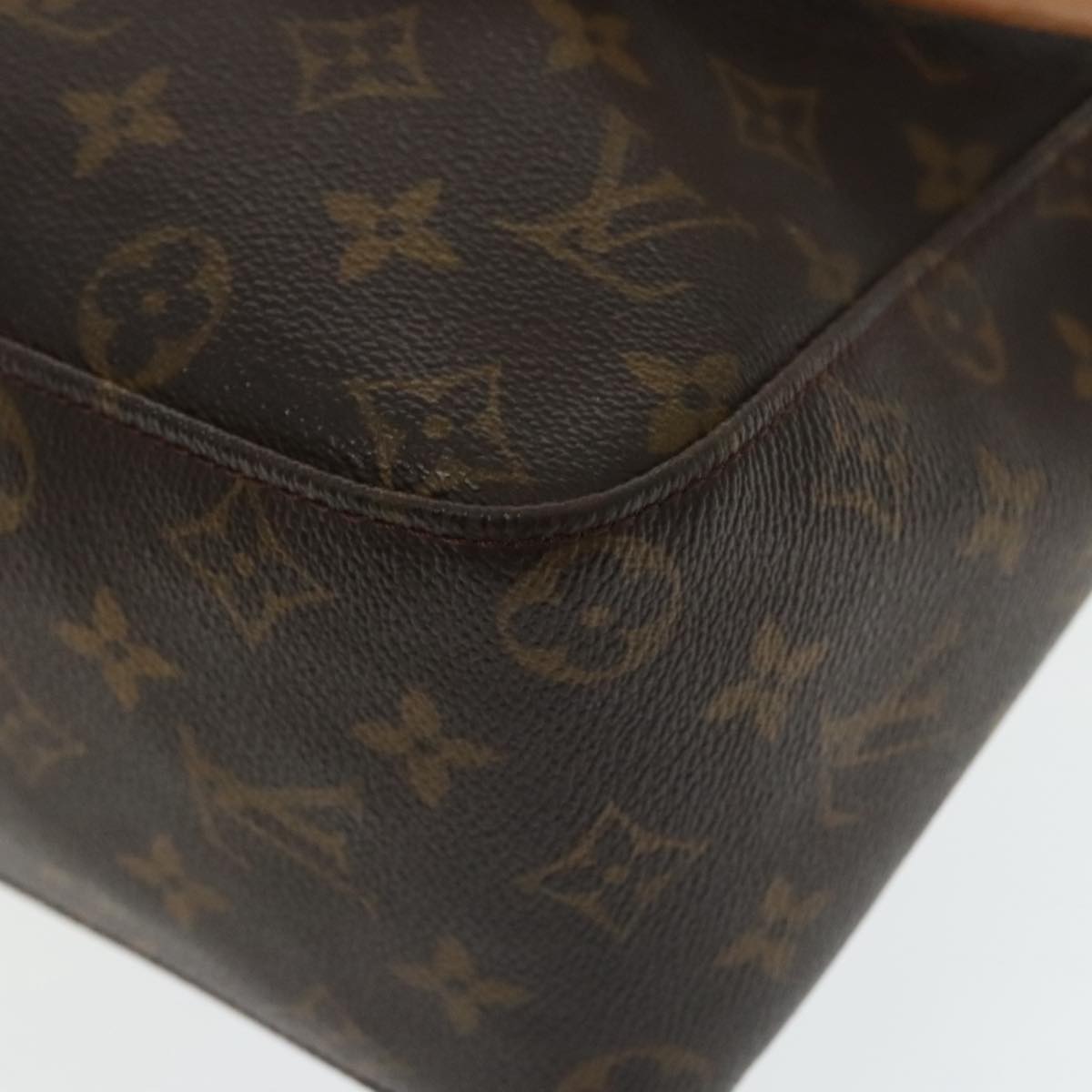 LOUIS VUITTON Monogram Looping GM Shoulder Bag M51145 LV Auth 94343