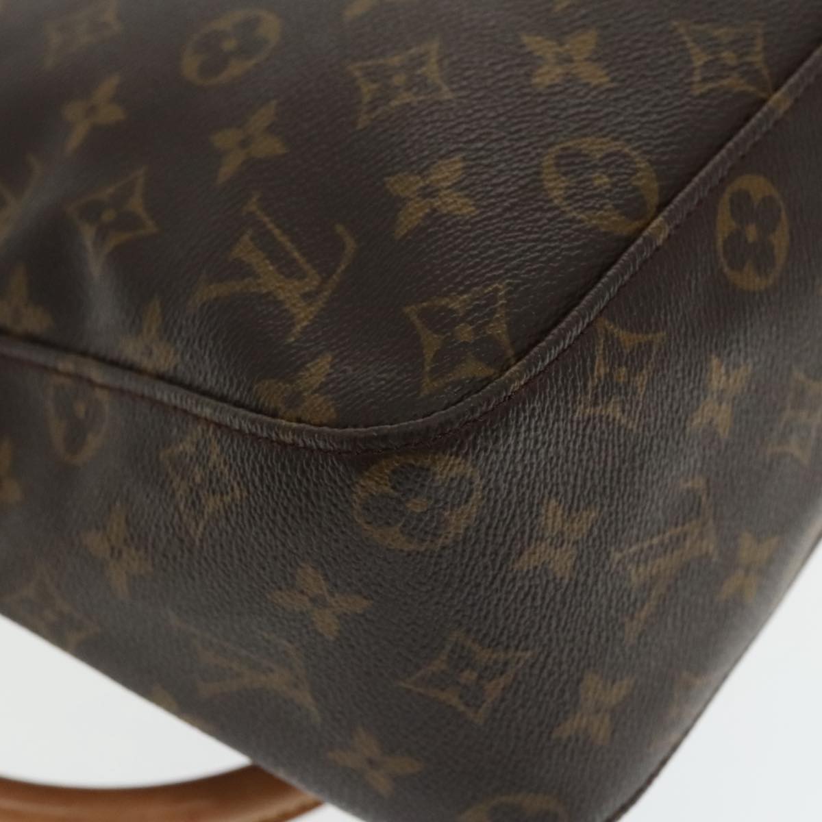 LOUIS VUITTON Monogram Looping GM Shoulder Bag M51145 LV Auth 94343