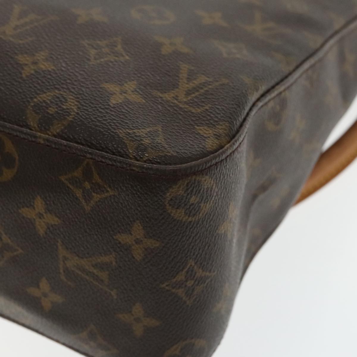 LOUIS VUITTON Monogram Looping GM Shoulder Bag M51145 LV Auth 94343