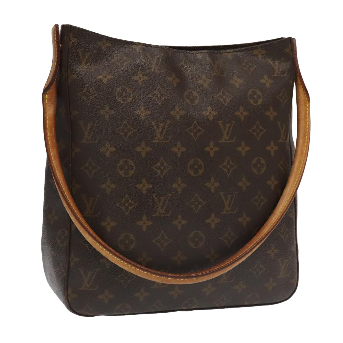 LOUIS VUITTON Monogram Looping GM Shoulder Bag M51145 LV Auth 94344