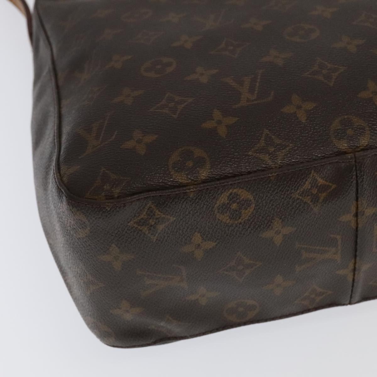 LOUIS VUITTON Monogram Looping GM Shoulder Bag M51145 LV Auth 94344