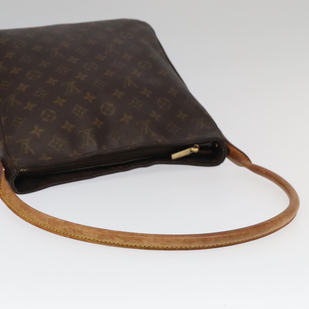 LOUIS VUITTON Monogram Looping GM Shoulder Bag M51145 LV Auth 94344