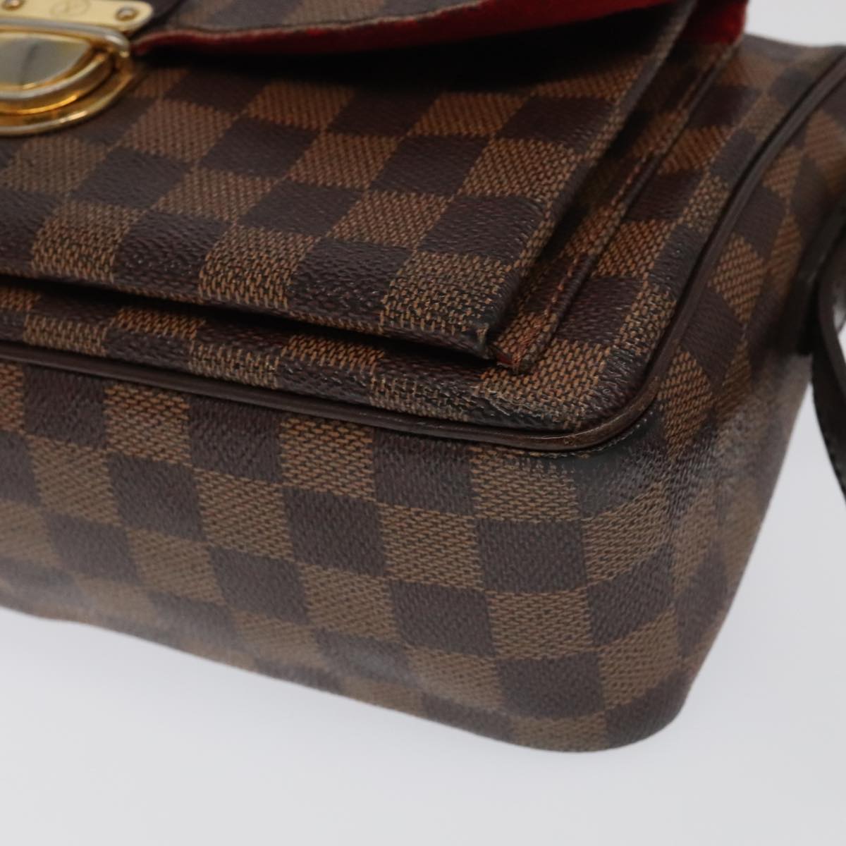 LOUIS VUITTON Damier Ebene Ravello GM Shoulder Bag N60006 LV Auth 94353