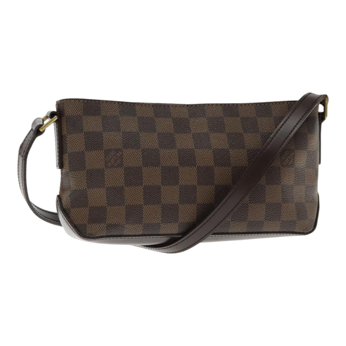 LOUIS VUITTON Damier Ebene Trotteur Shoulder Bag M51240 LV Auth 94354