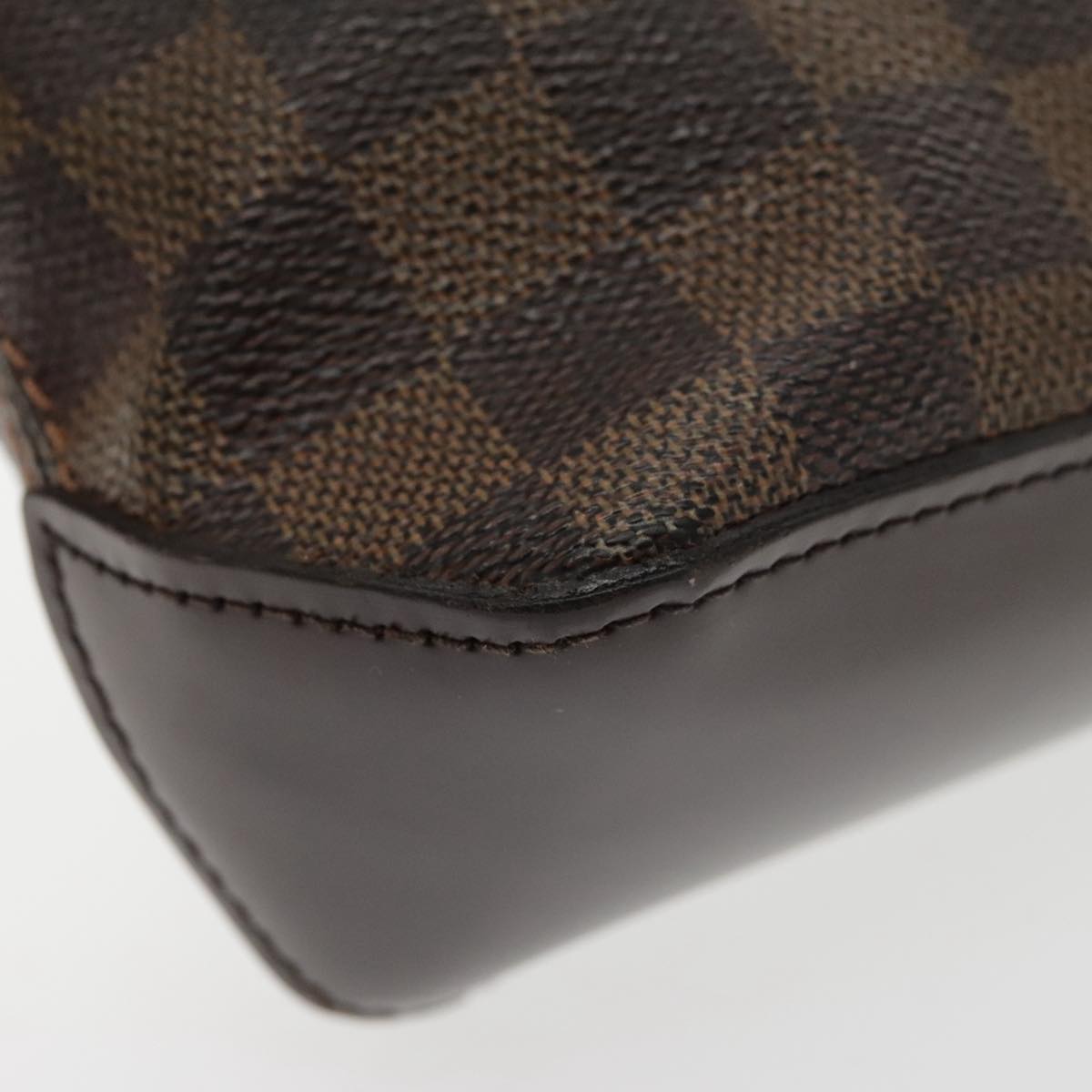 LOUIS VUITTON Damier Ebene Trotteur Shoulder Bag M51240 LV Auth 94354