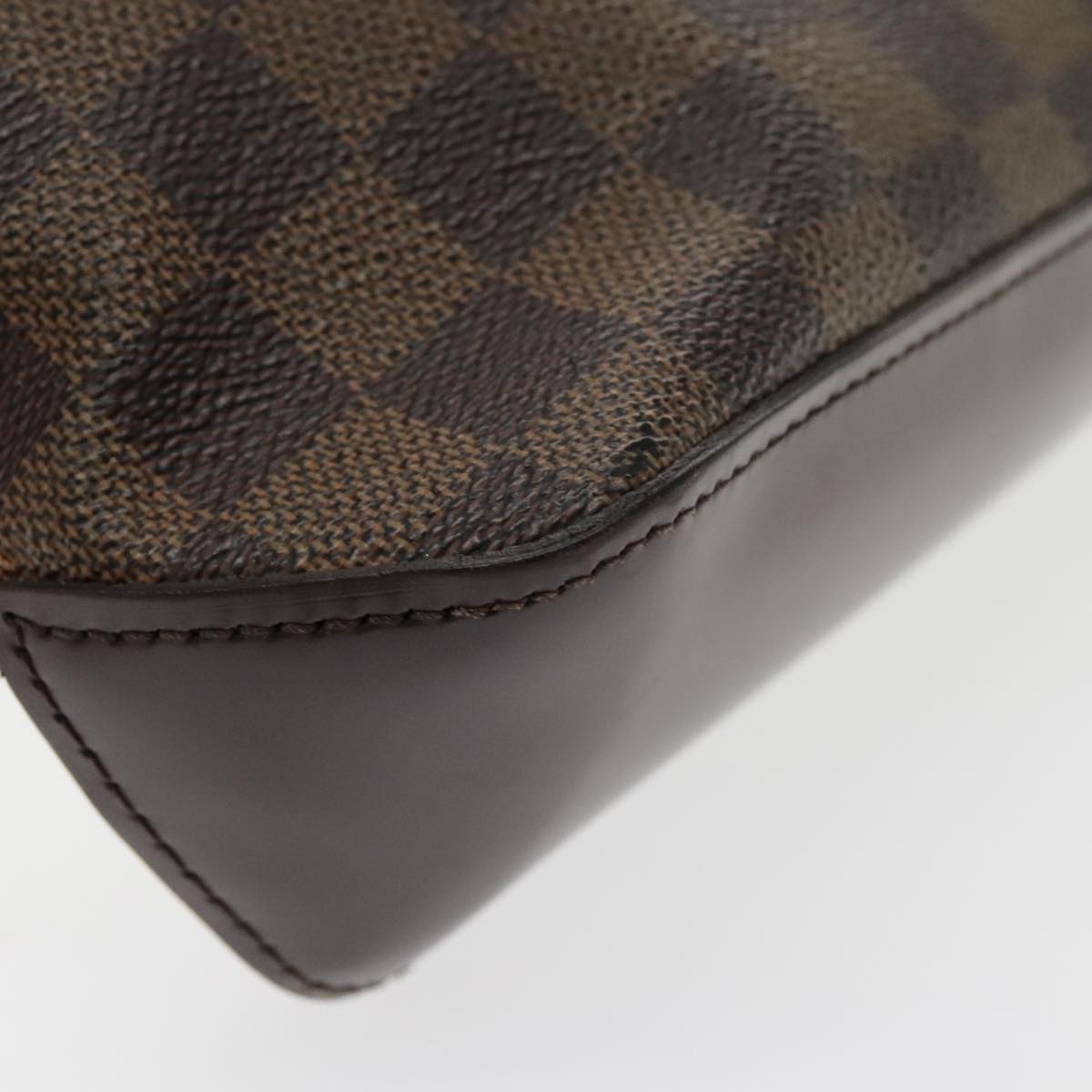 LOUIS VUITTON Damier Ebene Trotteur Shoulder Bag M51240 LV Auth 94354