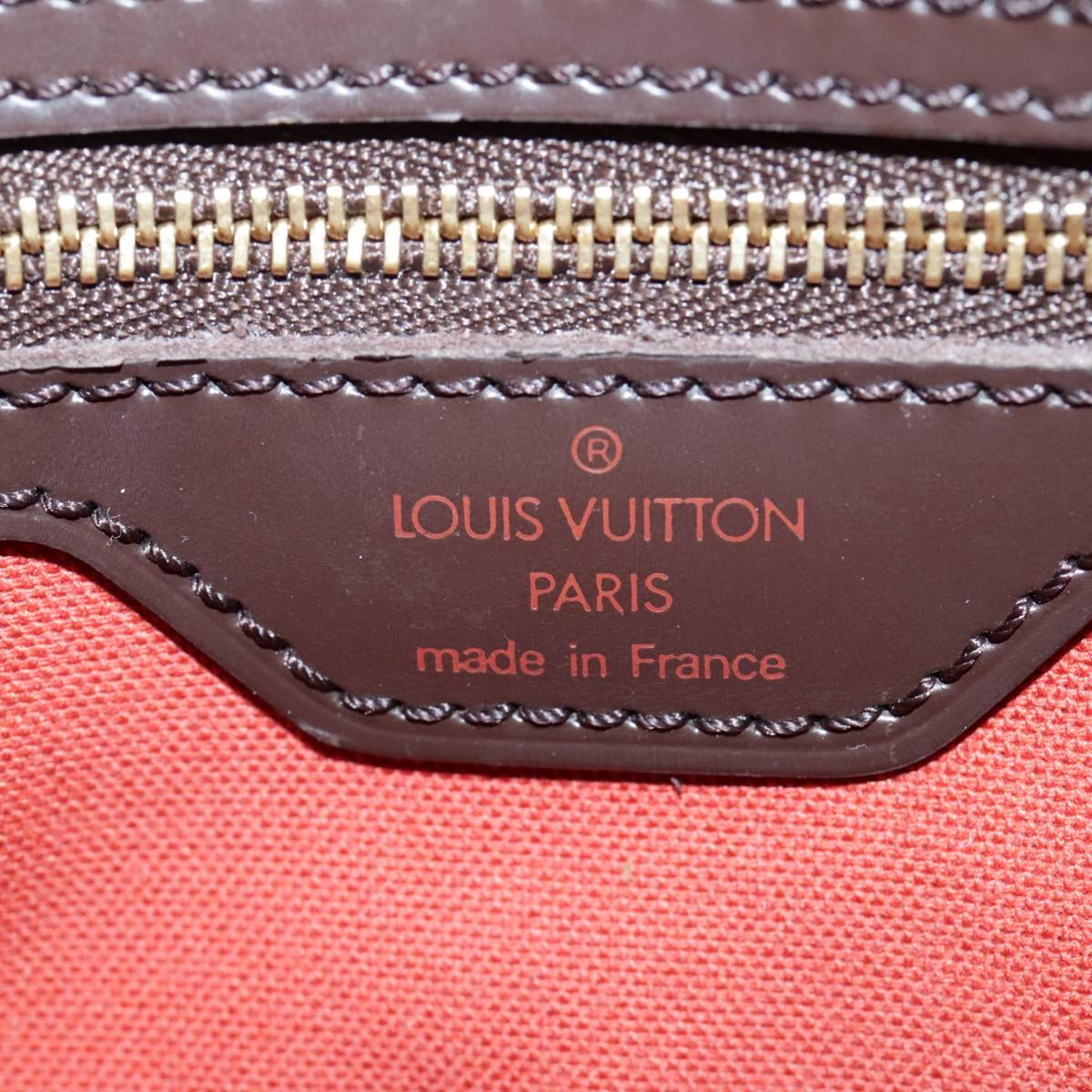 LOUIS VUITTON Damier Ebene Trotteur Shoulder Bag M51240 LV Auth 94354