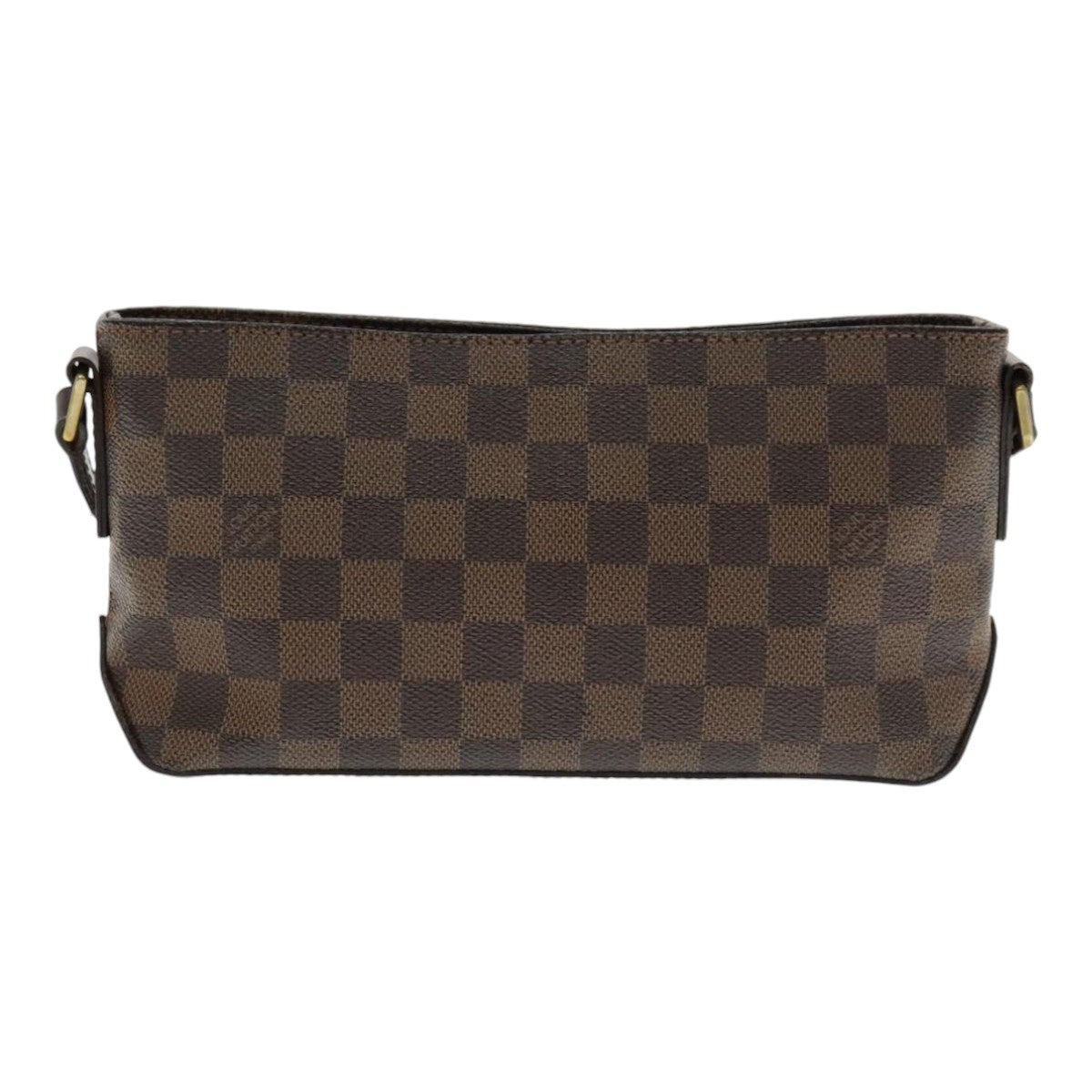 LOUIS VUITTON Damier Ebene Trotteur Shoulder Bag M51240 LV Auth 94354