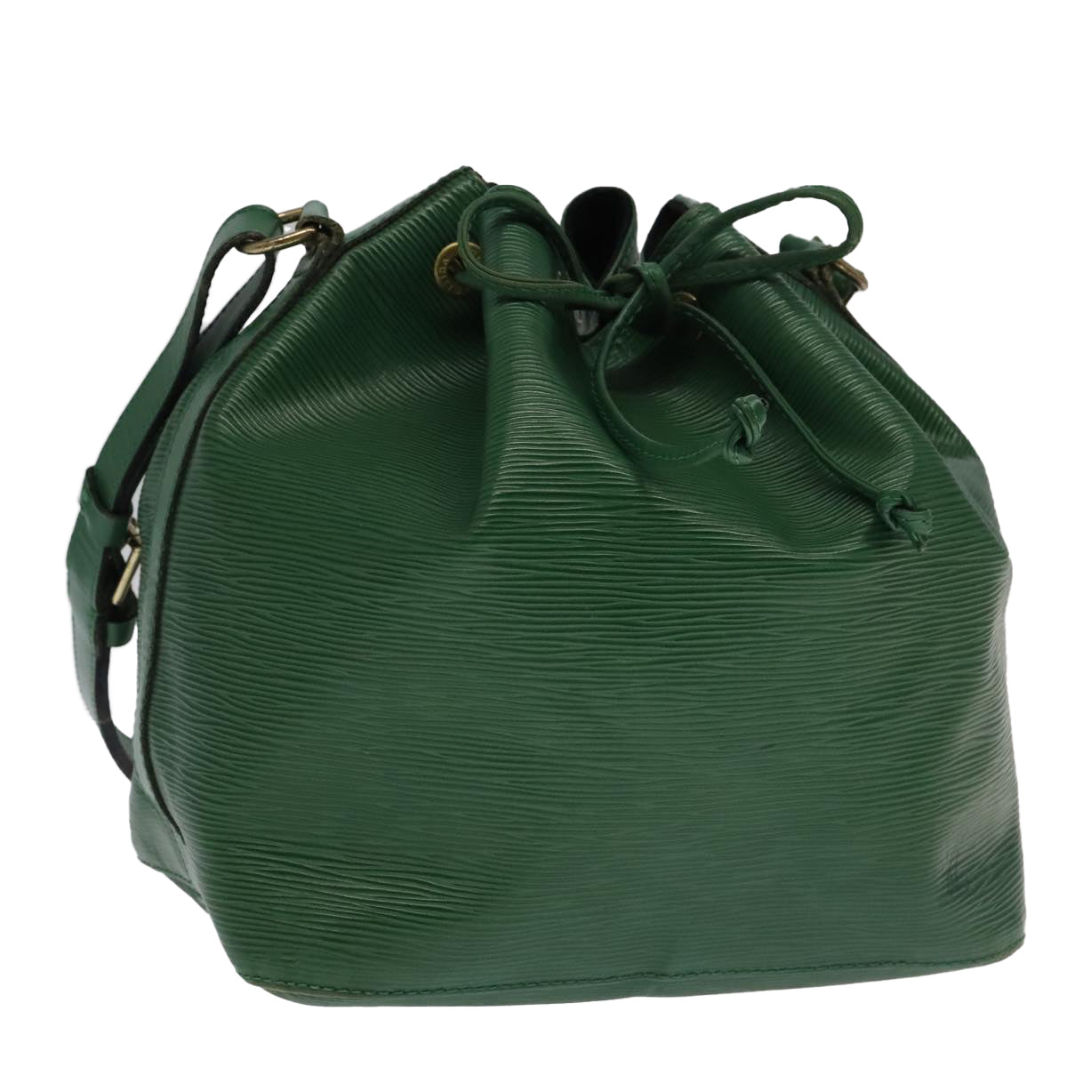 LOUIS VUITTON Epi Petit Noe Shoulder Bag Green M44102 LV Auth 94357