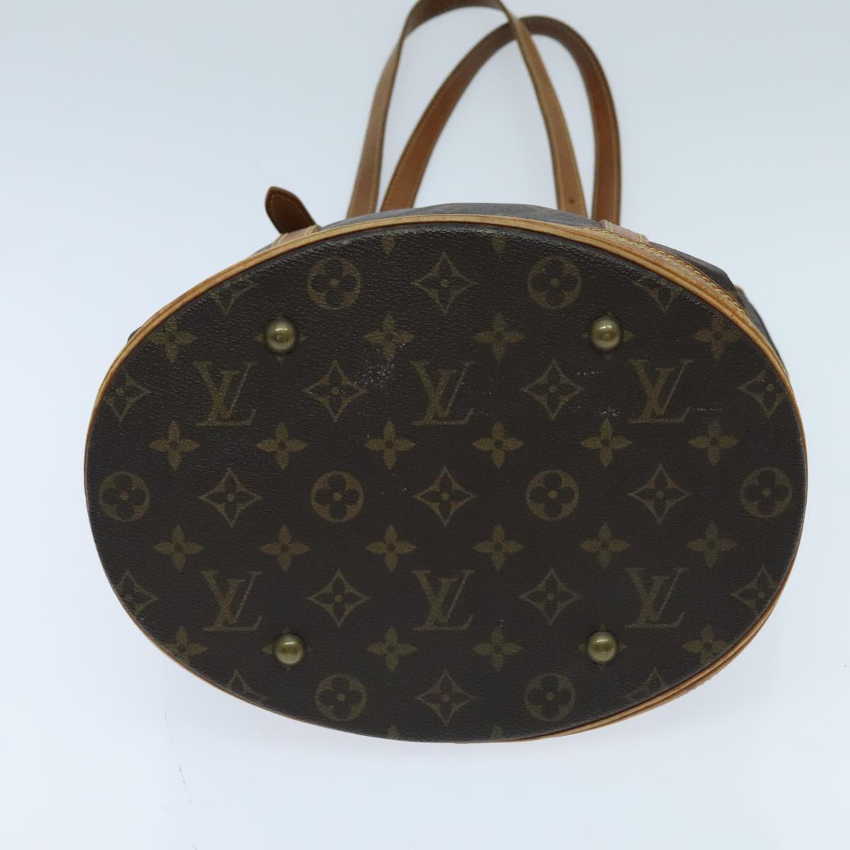 LOUIS VUITTON Monogram Bucket GM Shoulder Bag M42236 LV Auth 94358