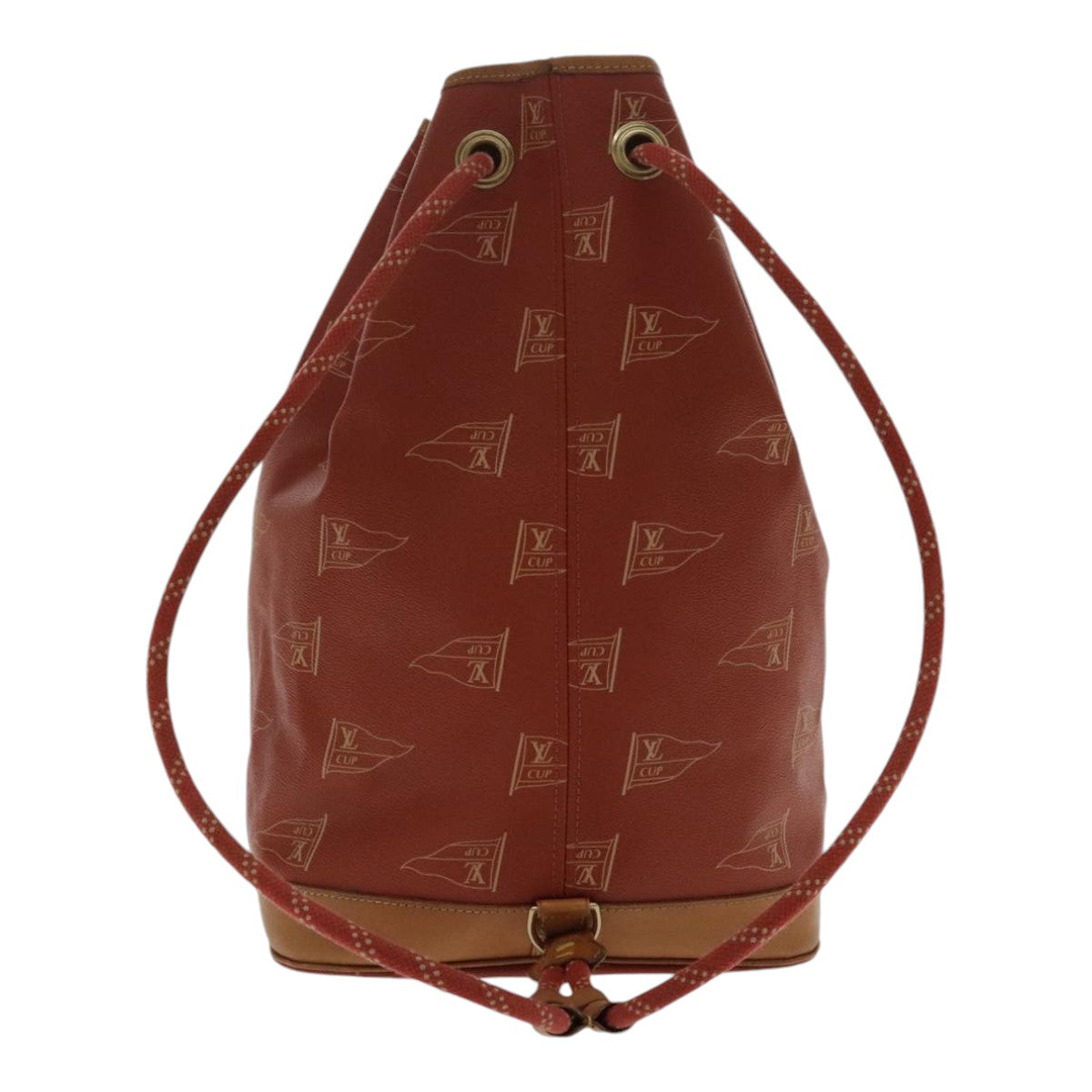 LOUIS VUITTON LV CUP Saint Tropez Shoulder Bag Red M80026 LV Auth 94376 - 0