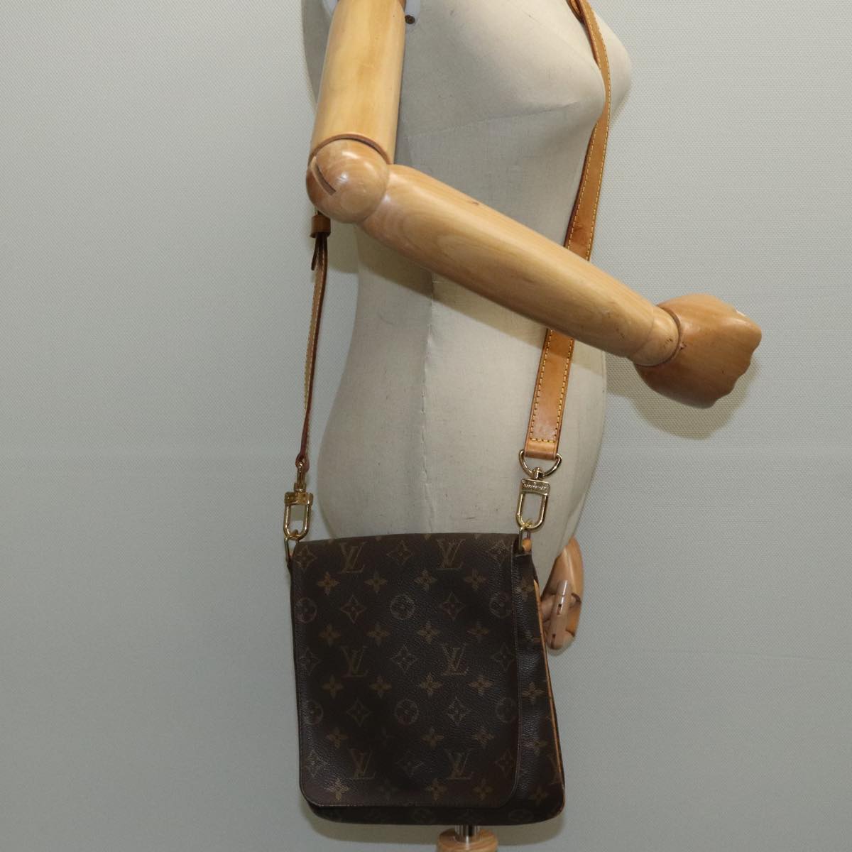 LOUIS VUITTON Monogram Musette Salsa Long Shoulder Bag M51387 LV Auth 94390