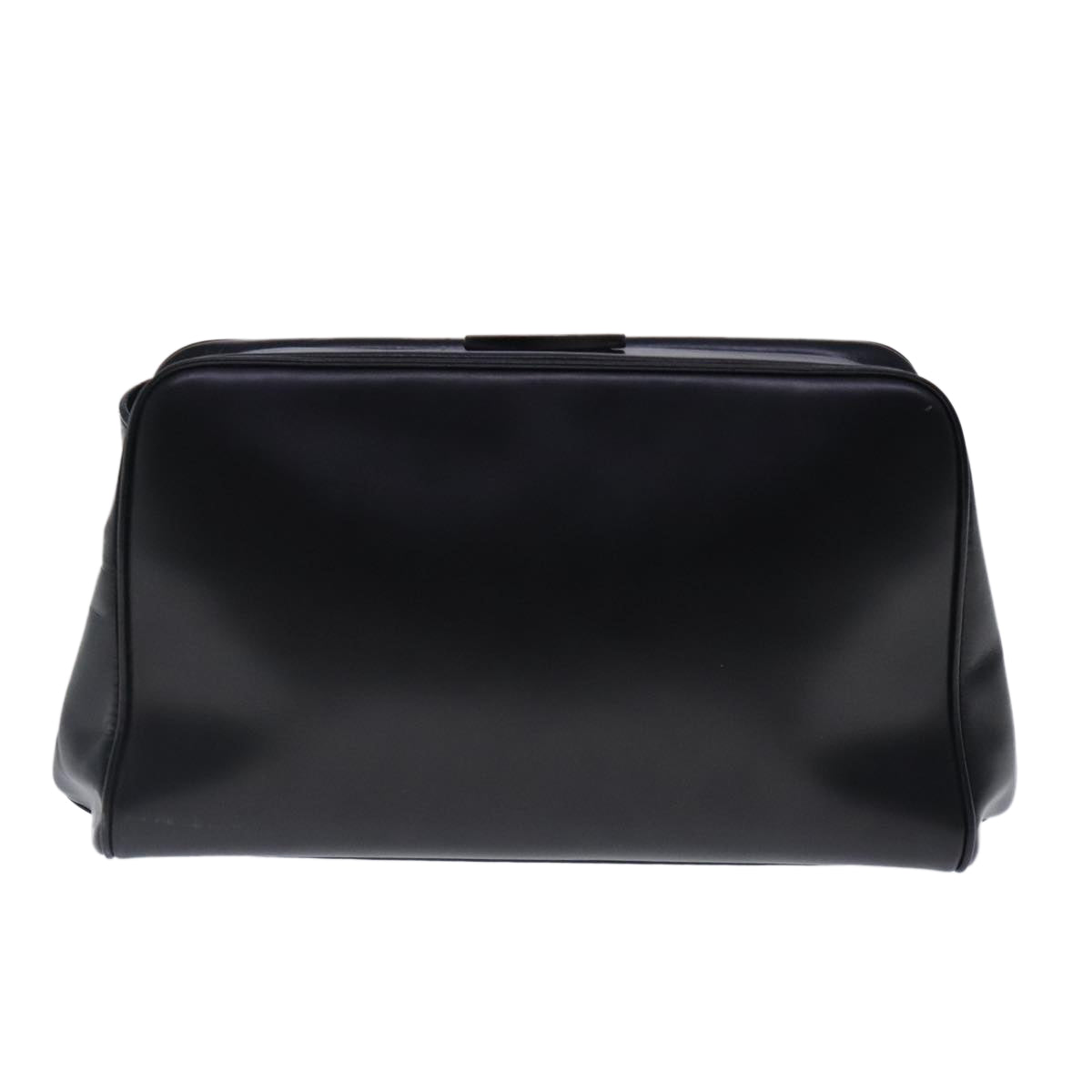 PRADA Shoulder Bag Leather Black Auth 94409 - 0