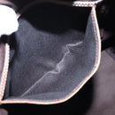 GUCCI GG Supreme Tote Bag PVC Leather Gold White 189896 Auth 94448-20