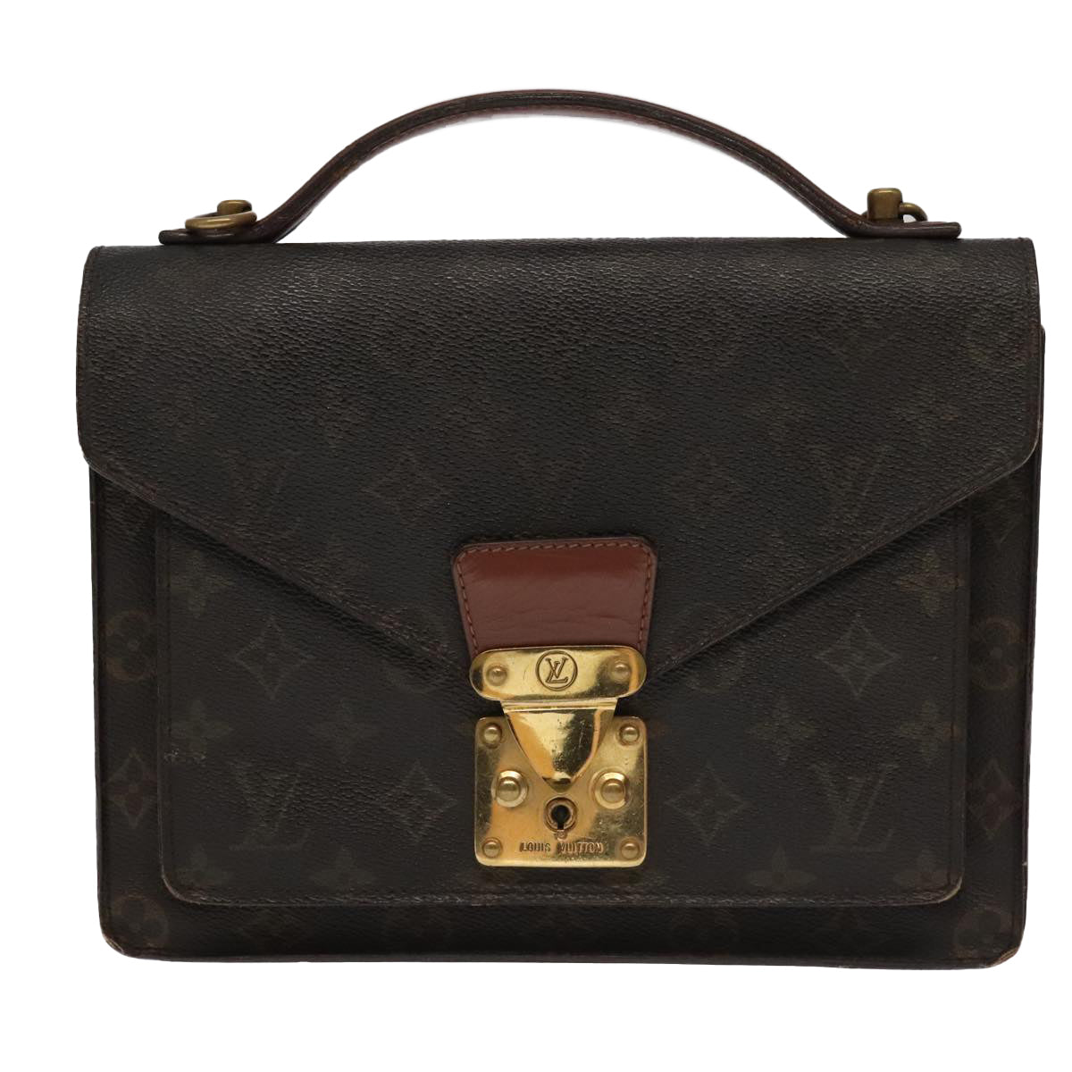 LOUIS VUITTON Monogram Monceau 26 Shoulder Bag M51187 LV Auth 94460