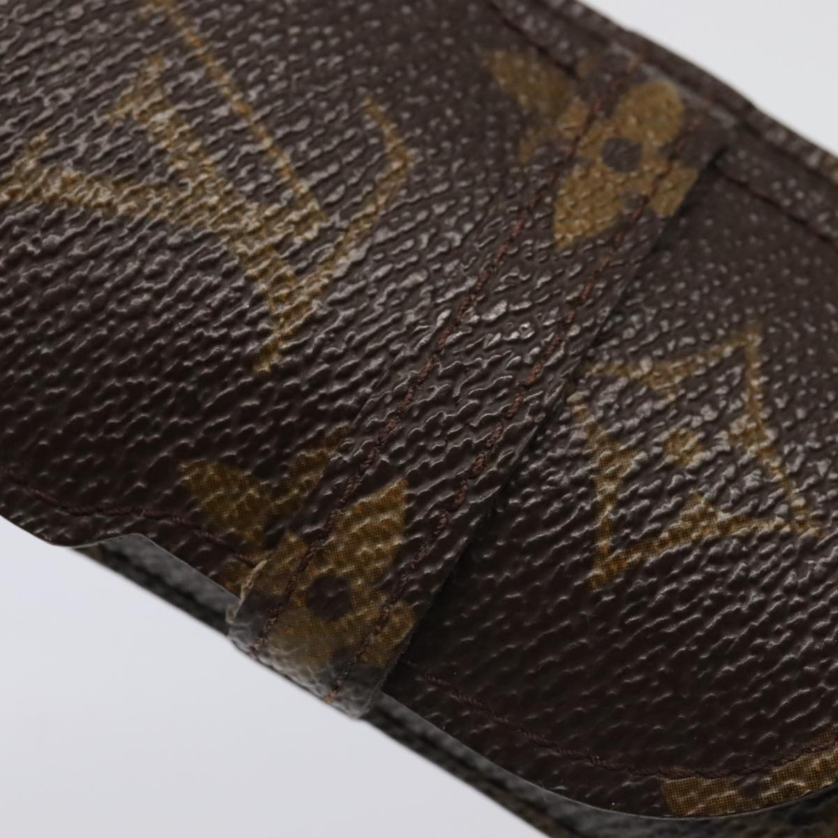 LOUIS VUITTON Monogram Etui Stilo Pen Case M62990 LV Auth 94542