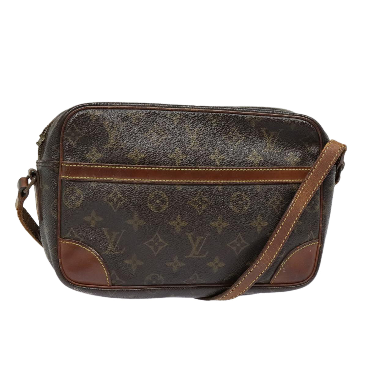 LOUIS VUITTON Monogram Trocadero 27 Shoulder Bag M51274 LV Auth 94549