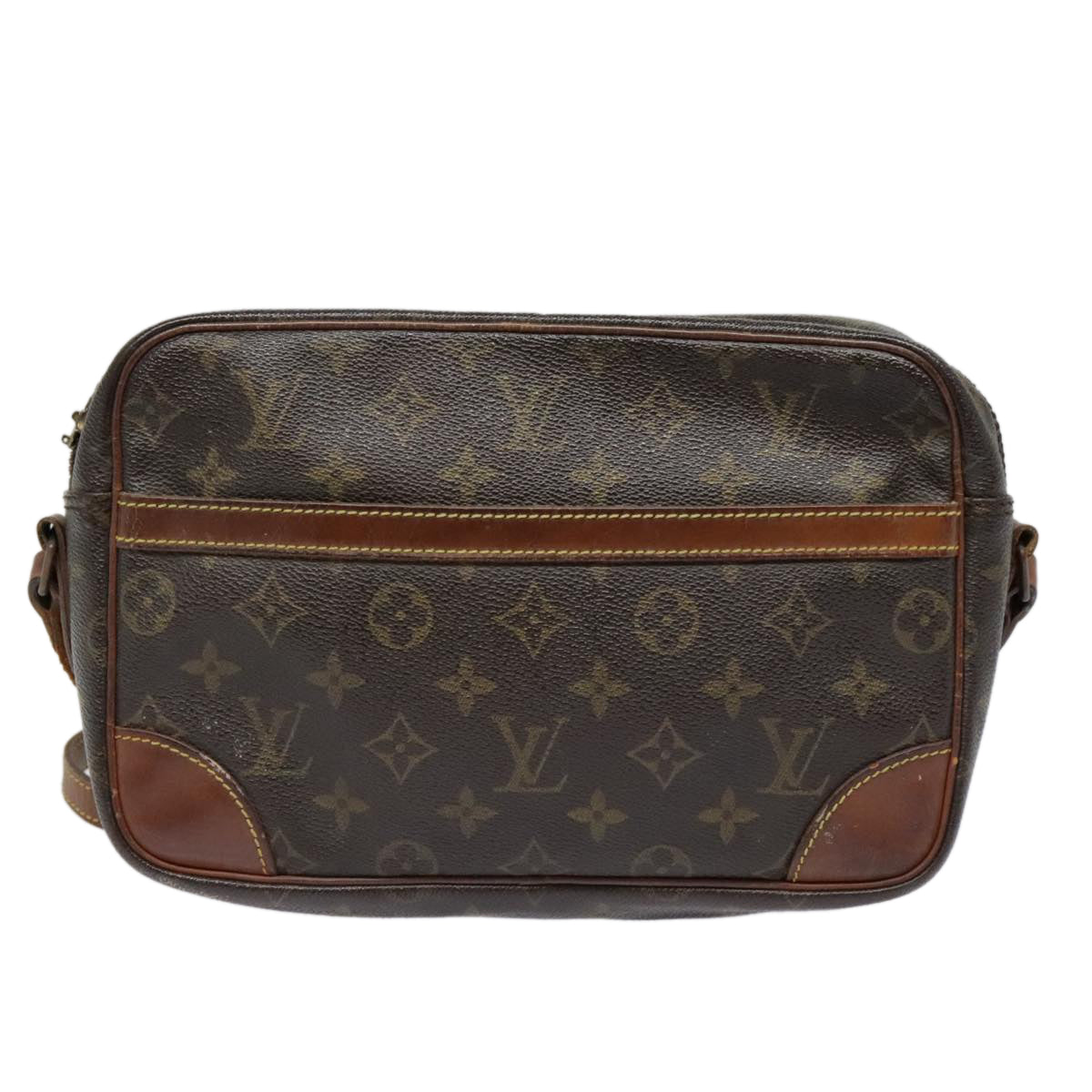 LOUIS VUITTON Monogram Trocadero 27 Shoulder Bag M51274 LV Auth 94549