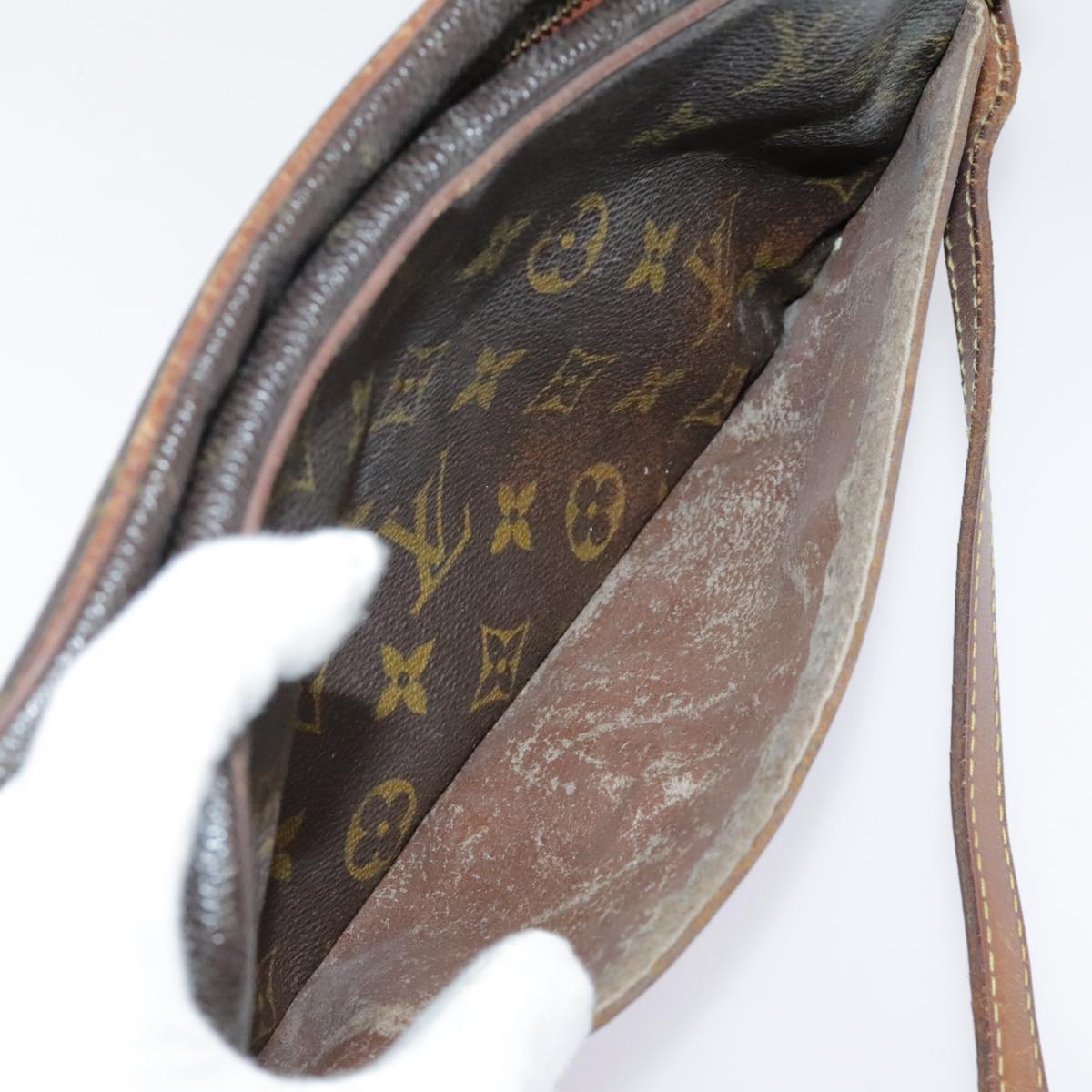 LOUIS VUITTON Monogram Trocadero 27 Shoulder Bag M51274 LV Auth 94549