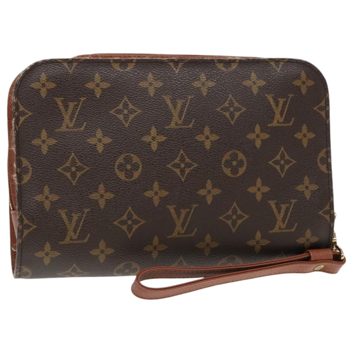 LOUIS VUITTON Monogram Orsay Clutch Bag M51790 LV Auth 94550