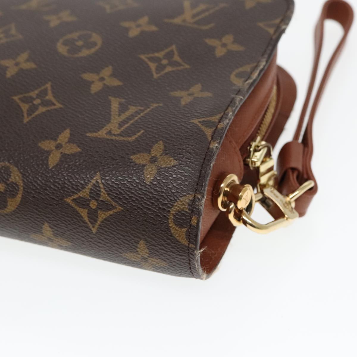 LOUIS VUITTON Monogram Orsay Clutch Bag M51790 LV Auth 94550