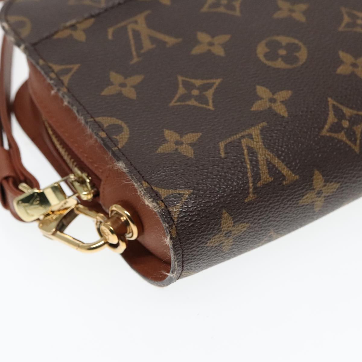 LOUIS VUITTON Monogram Orsay Clutch Bag M51790 LV Auth 94550