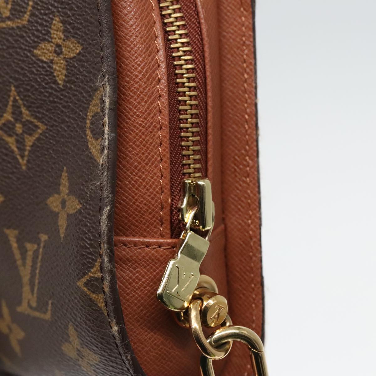 LOUIS VUITTON Monogram Orsay Clutch Bag M51790 LV Auth 94550