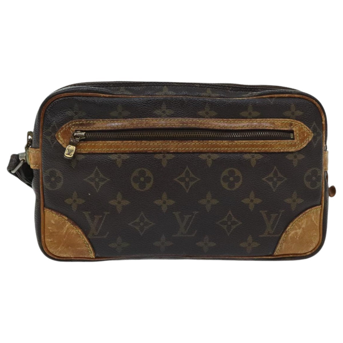 LOUIS VUITTON Monogram Marly Dragonne GM Clutch Bag M51825 LV Auth 94552