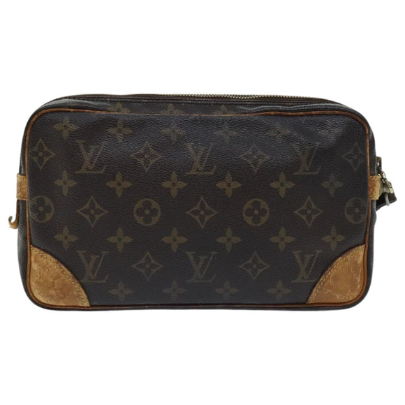 LOUIS VUITTON Monogram Marly Dragonne GM Clutch Bag M51825 LV Auth 94552