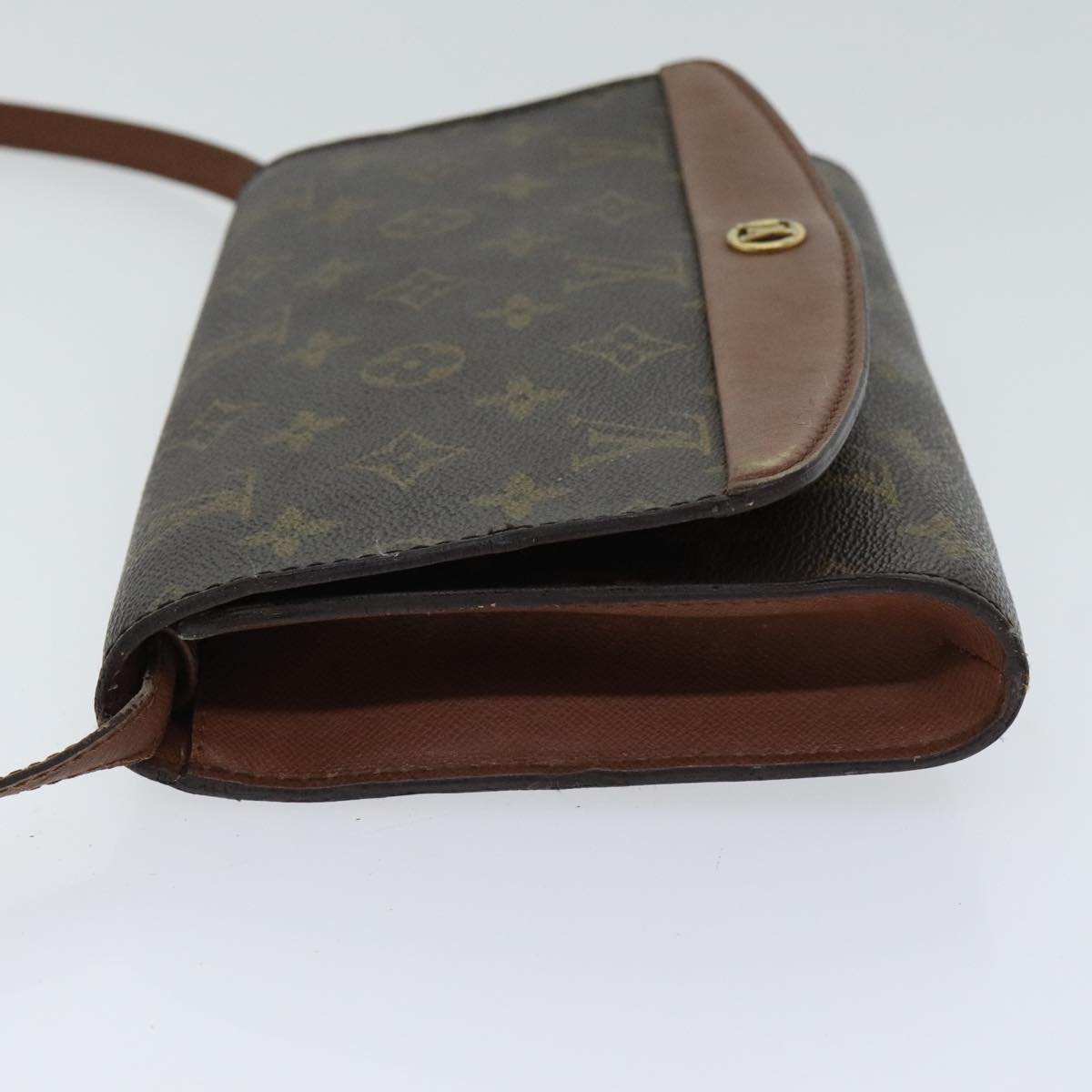 LOUIS VUITTON Monogram Bordeaux 24 Shoulder Bag M51798 LV Auth 94553