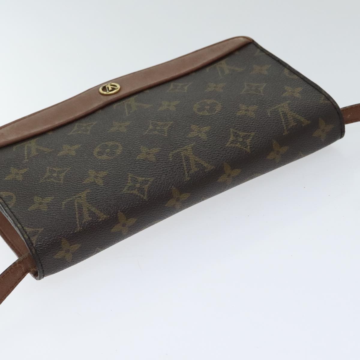 LOUIS VUITTON Monogram Bordeaux 24 Shoulder Bag M51798 LV Auth 94553