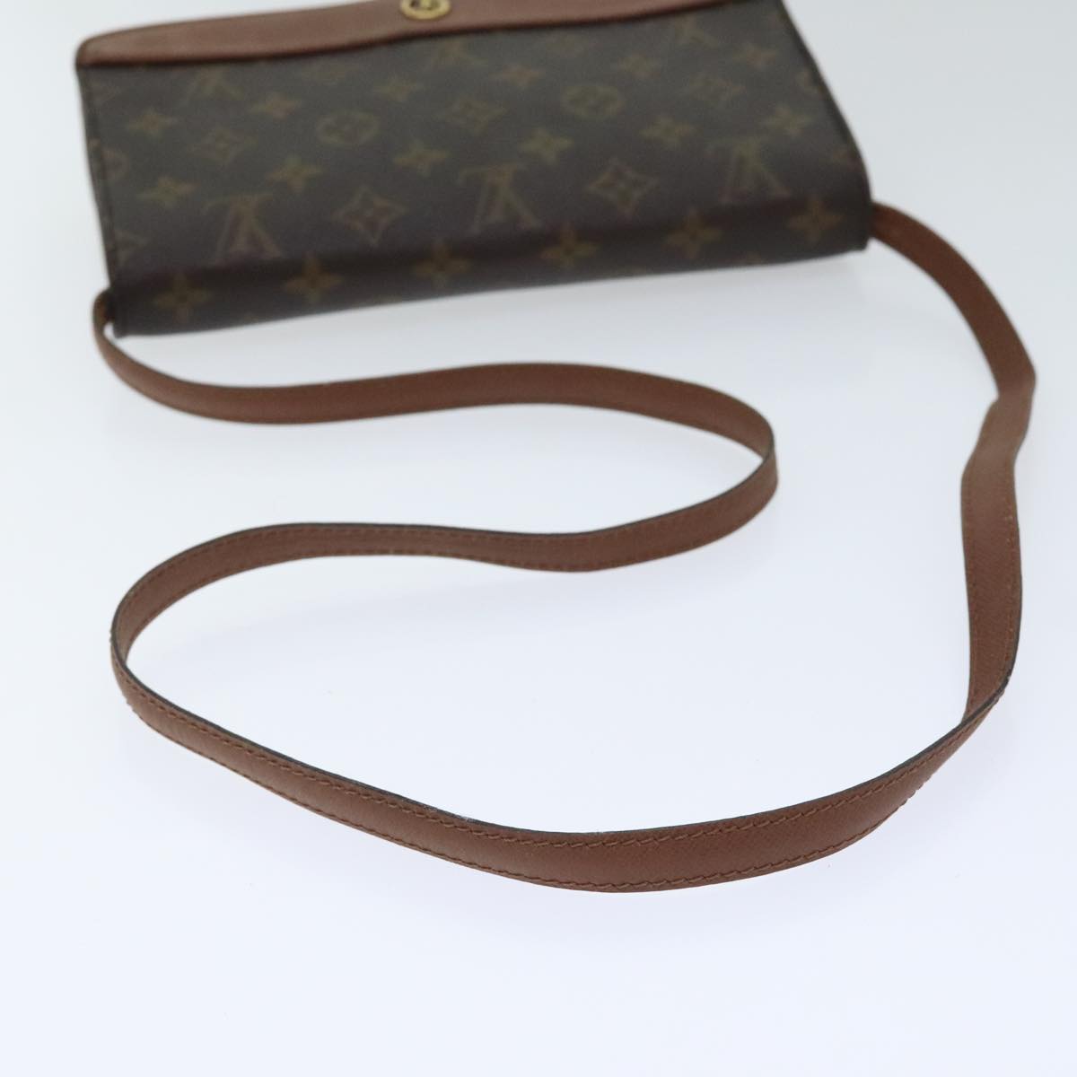 LOUIS VUITTON Monogram Bordeaux 24 Shoulder Bag M51798 LV Auth 94553