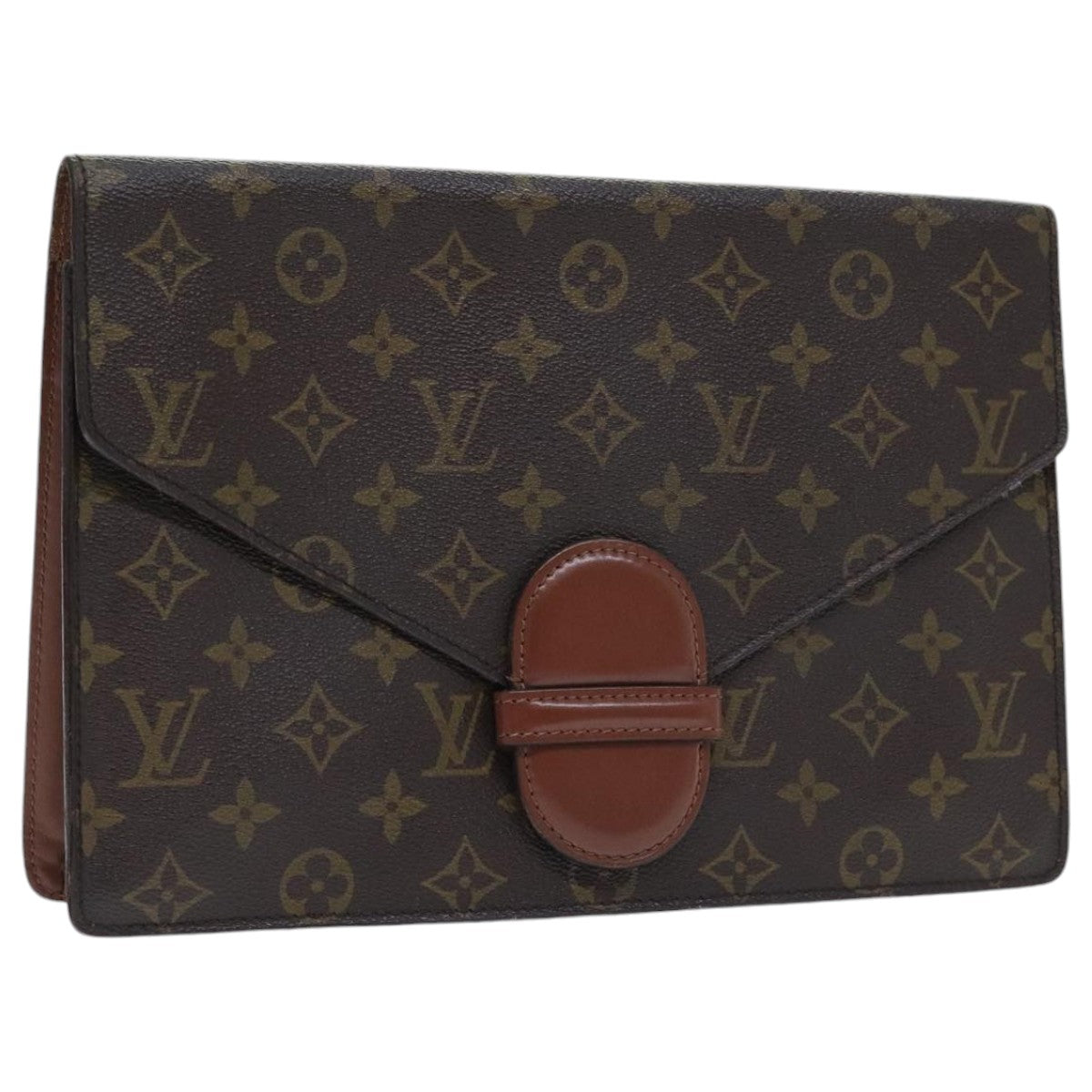 LOUIS VUITTON Monogram Ranelag Clutch Bag M51782 LV Auth 94554