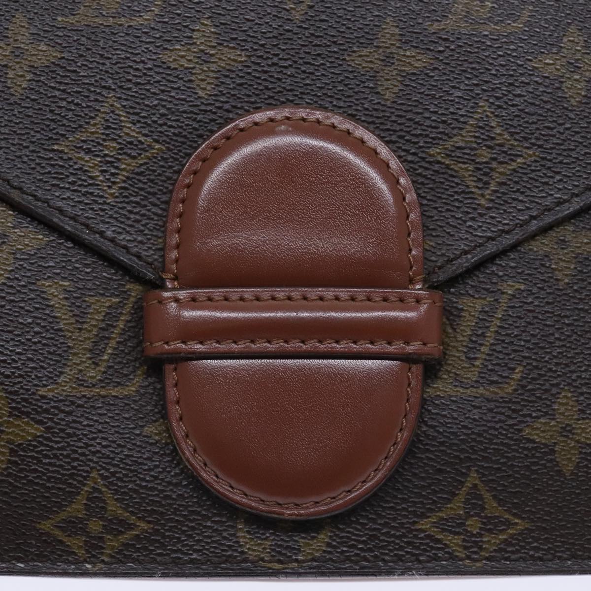 LOUIS VUITTON Monogram Ranelag Clutch Bag M51782 LV Auth 94554