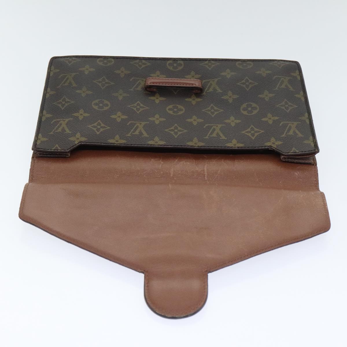 LOUIS VUITTON Monogram Ranelag Clutch Bag M51782 LV Auth 94554