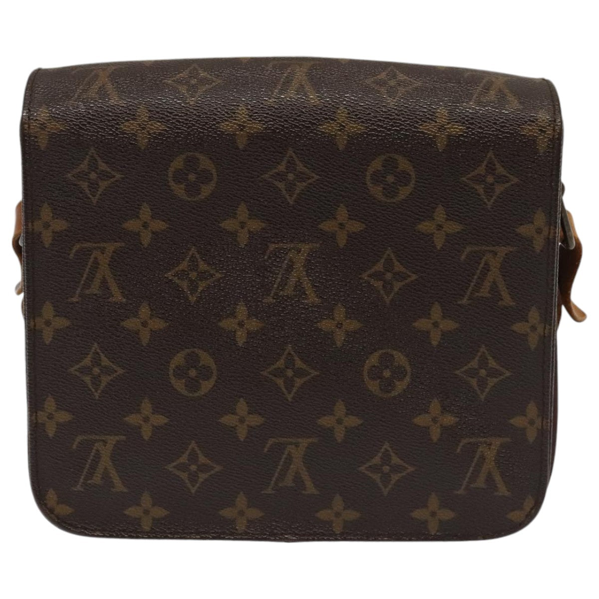 LOUIS VUITTON Monogram Cartouchiere MM Shoulder Bag M51253 LV Auth 94555