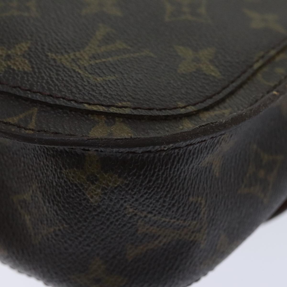 LOUIS VUITTON Monogram Saint Cloud GM Shoulder Bag M51242 LV Auth 94556