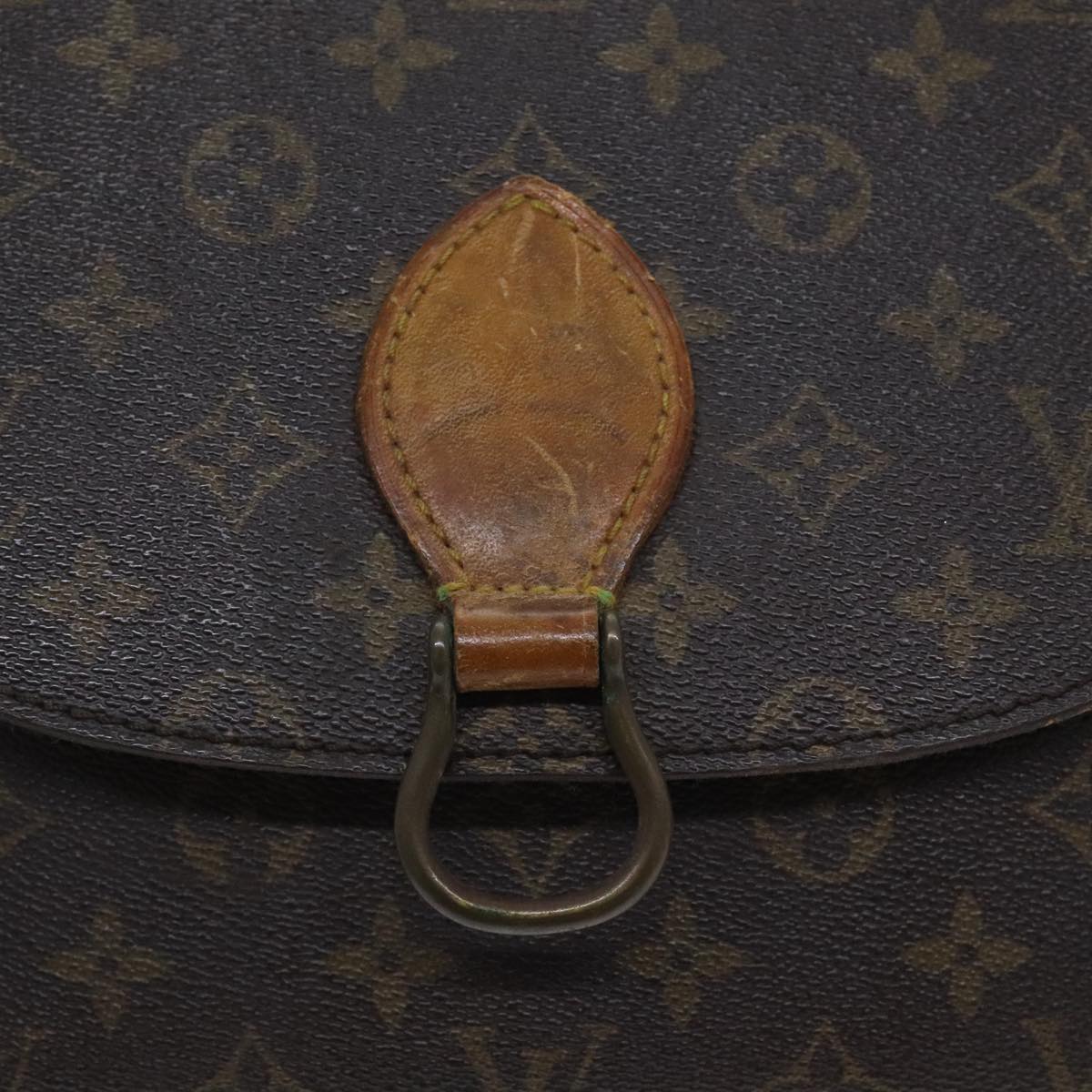 LOUIS VUITTON Monogram Saint Cloud GM Shoulder Bag M51242 LV Auth 94556