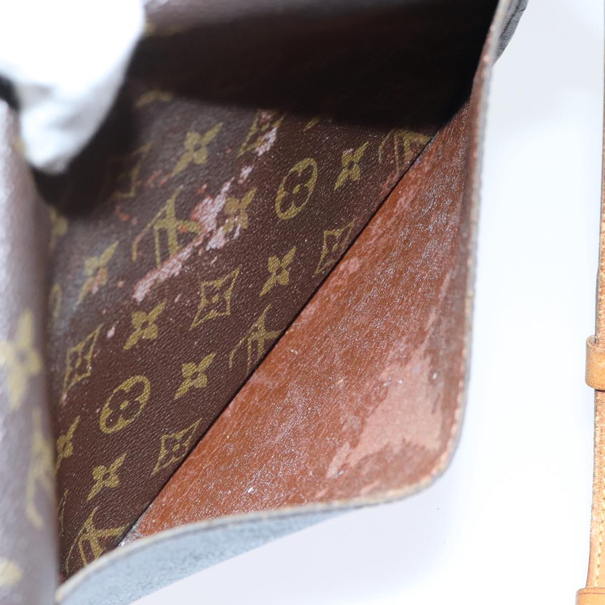 LOUIS VUITTON Monogram Saint Cloud GM Shoulder Bag M51242 LV Auth 94556