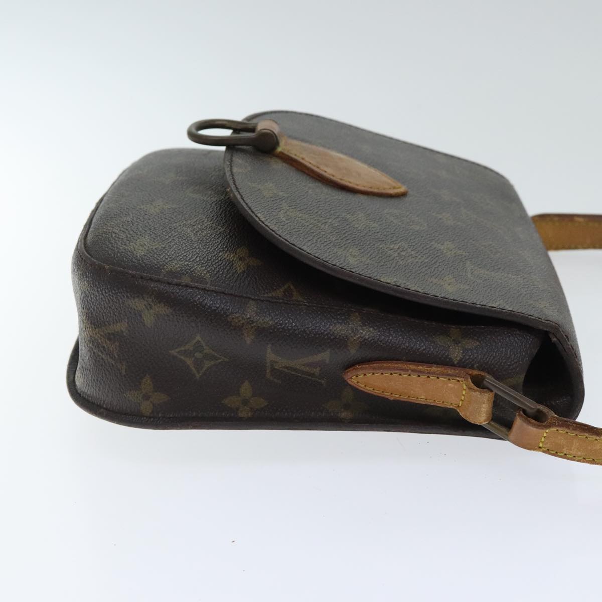 LOUIS VUITTON Monogram Saint Cloud GM Shoulder Bag M51242 LV Auth 94556