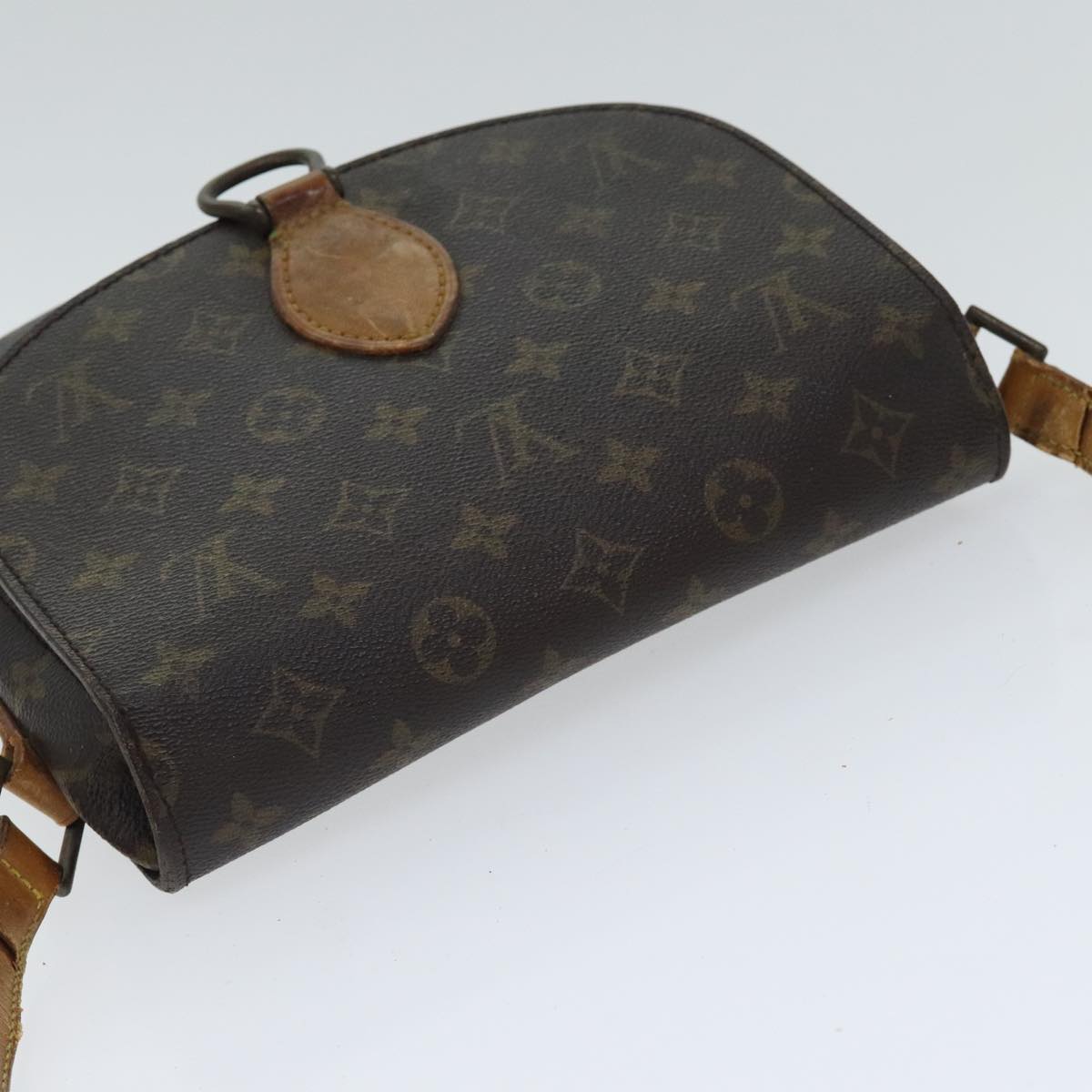 LOUIS VUITTON Monogram Saint Cloud GM Shoulder Bag M51242 LV Auth 94556