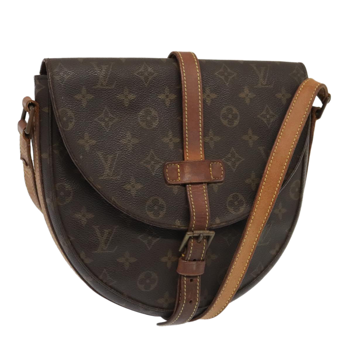 LOUIS VUITTON Monogram Chantilly GM Shoulder Bag M51232 LV Auth 94559