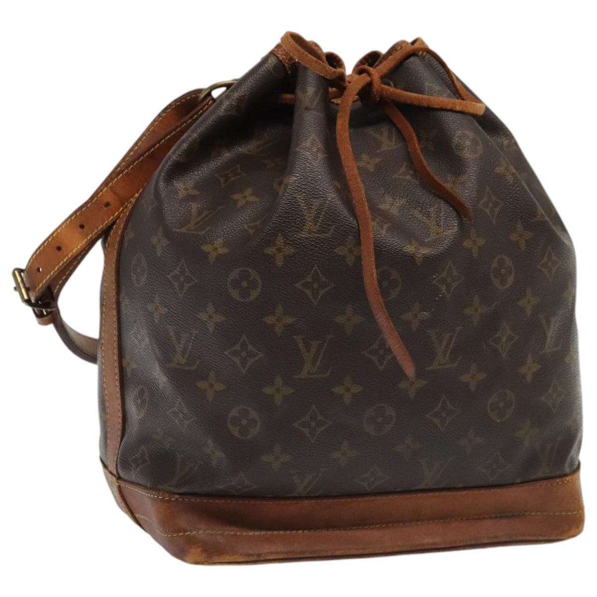 LOUIS VUITTON Monogram Noe Shoulder Bag M42224 LV Auth 94580