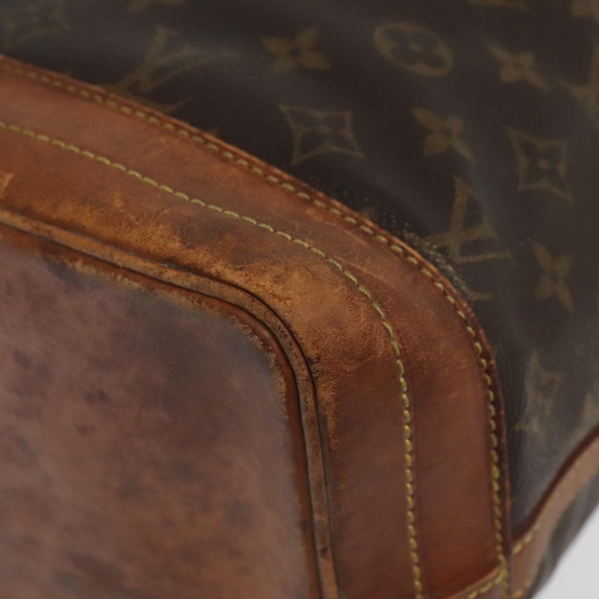 LOUIS VUITTON Monogram Noe Shoulder Bag M42224 LV Auth 94580