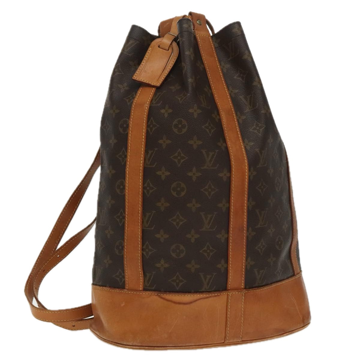 LOUIS VUITTON Monogram Randonnee GM Shoulder Bag M42244 LV Auth 94585