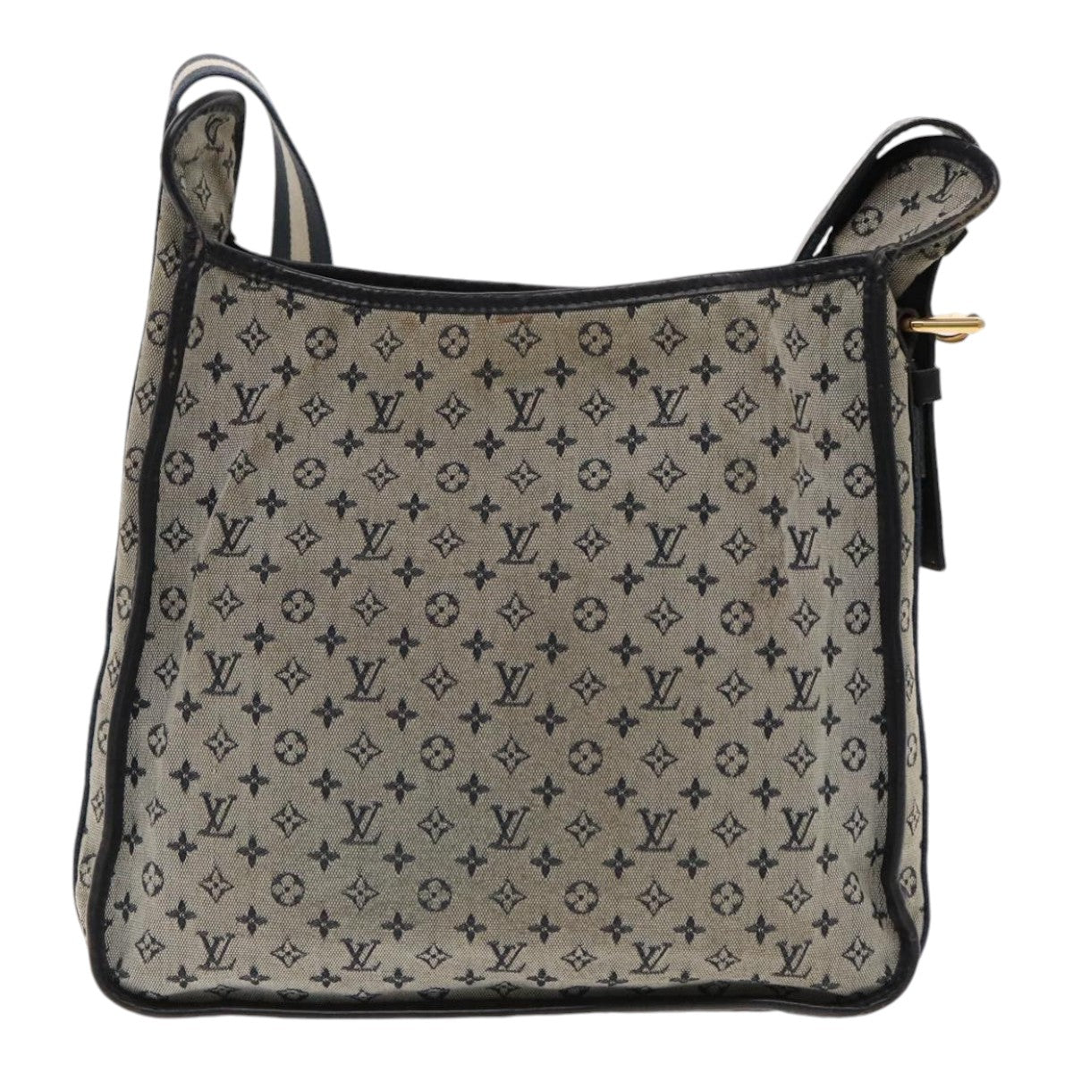 LOUIS VUITTON Monogram Mini Buzas Marie Kate Shoulder Bag Blue M92320 Auth 94595 - 0