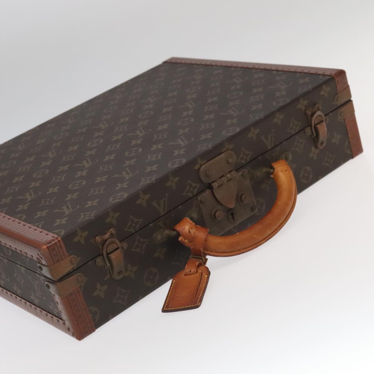 LOUIS VUITTON Monogram President Briefcase LV Auth 94639A