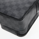 LOUIS VUITTON Damier Grafitte Utility Messenger Shoulder Bag M40280 Auth 94640A-15