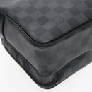 LOUIS VUITTON Damier Grafitte Utility Messenger Shoulder Bag M40280 Auth 94640A-16