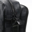 LOUIS VUITTON Damier Grafitte Utility Messenger Shoulder Bag M40280 Auth 94640A-17